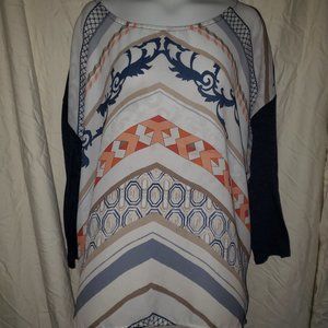 CHICO's 3 Zynergy Top Blouse  size XL